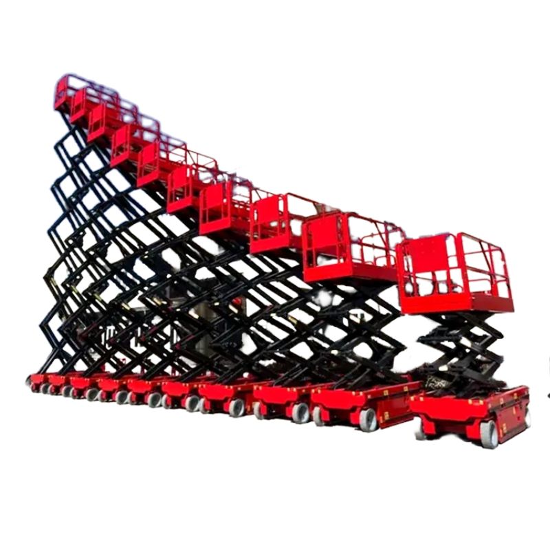 Wheeled scissor Lift