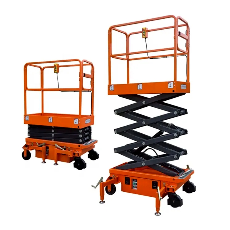 Wheeled scissor Lift