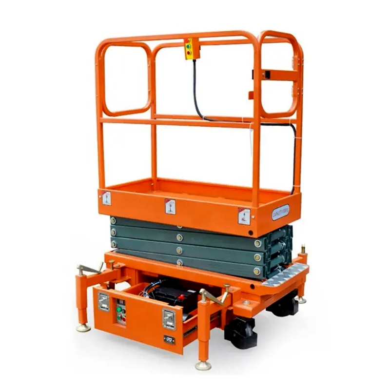 Wheeled scissor Lift