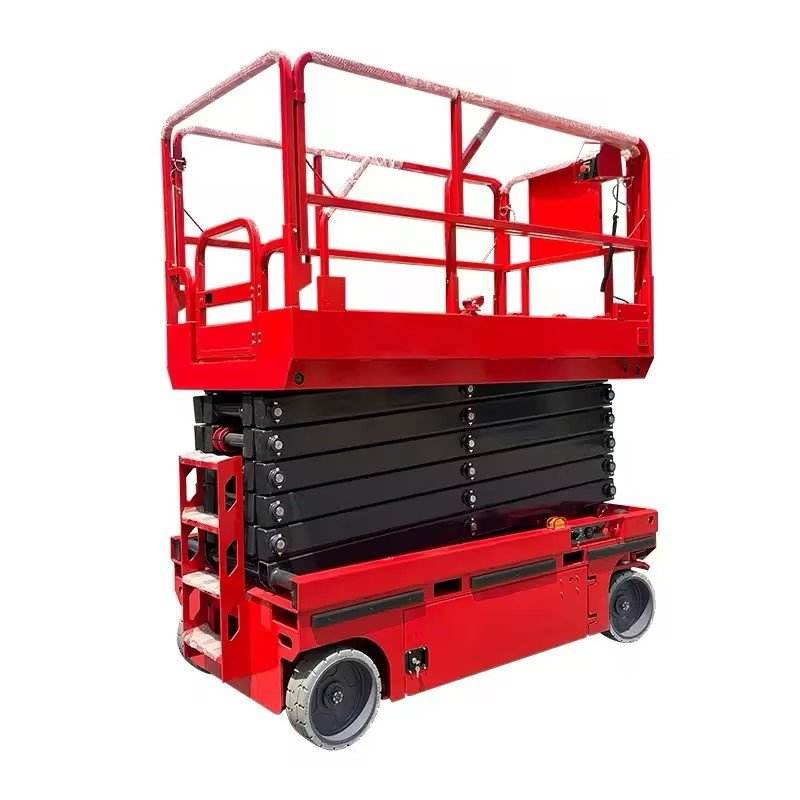 Wheeled scissor Lift