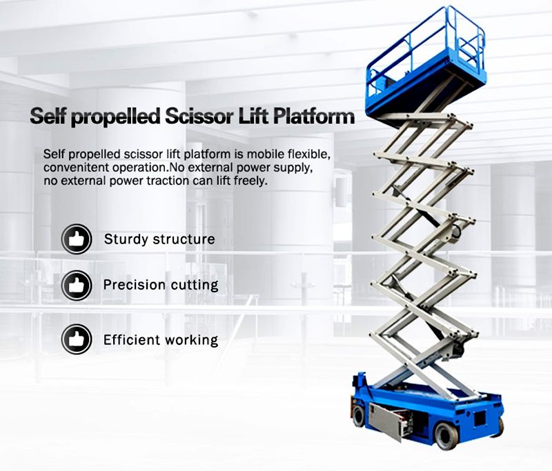 Wheeled scissor Lift