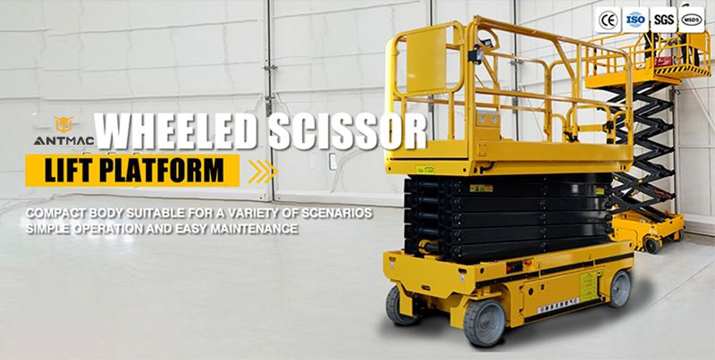 Wheeled scissor Lift