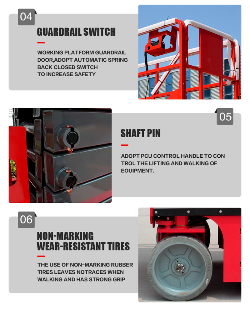 Wheeled scissor Lift