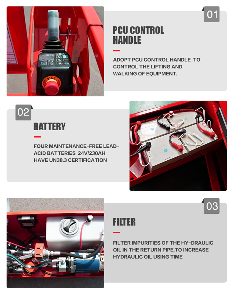 Wheeled scissor Lift
