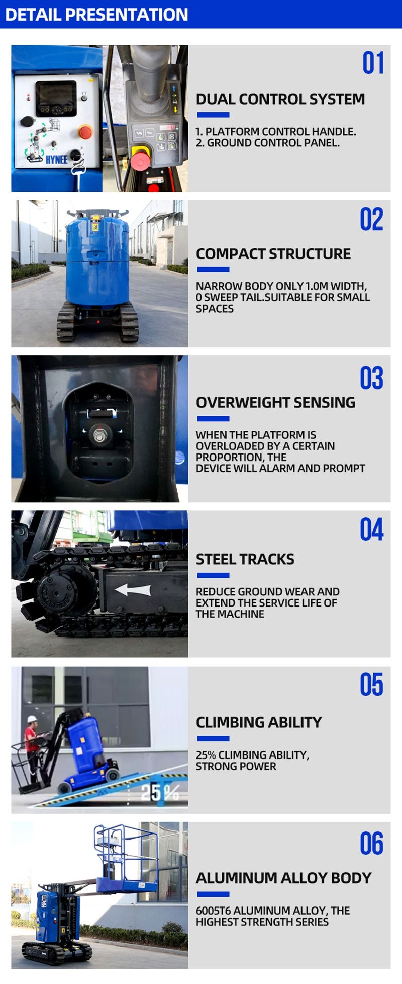 Sleeve Vertical Lifting Platform