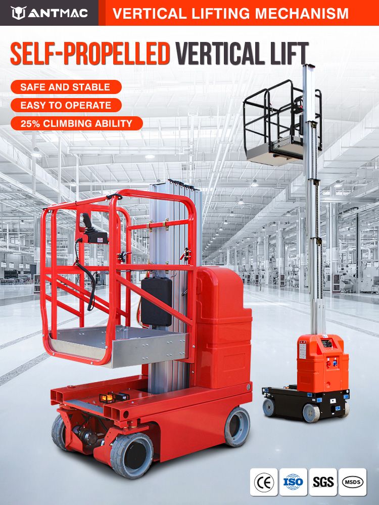 Aluminum Alloy Vertical Lifting Platform