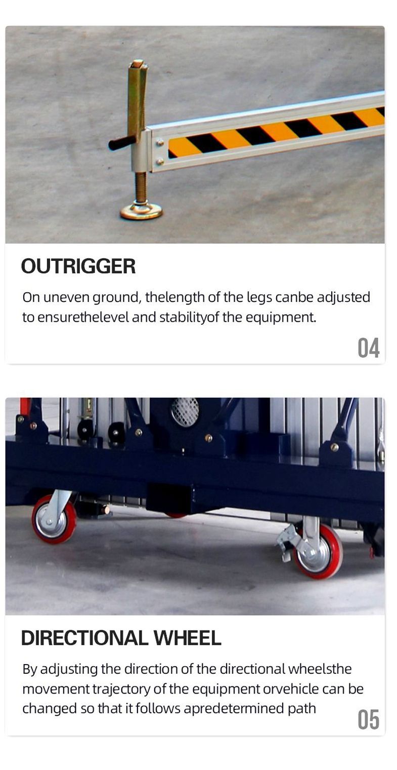 Aluminum Alloy Vertical Lifting Platform