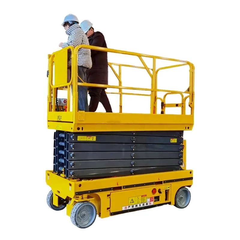 Wheeled scissor Lift